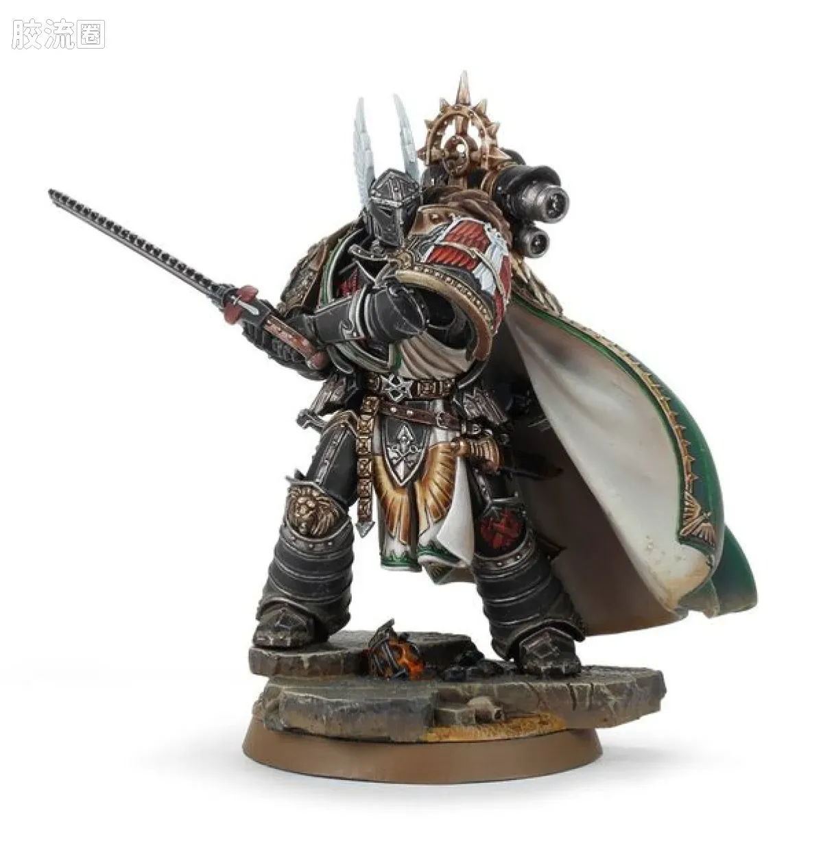战锤：荷鲁斯之乱 Warhammer: The Horus Heresy Dark Angels 第一军团 黑暗天使 初版 黑暗天使军团 基因原体 莱昂·艾尔’庄森 - 图片