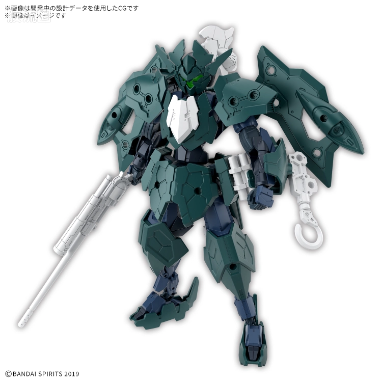 30MM 1/144 斯匹纳提/Spinatio（马克西昂军） EXM-A9p 斯匹纳提(海贼型) - 图片