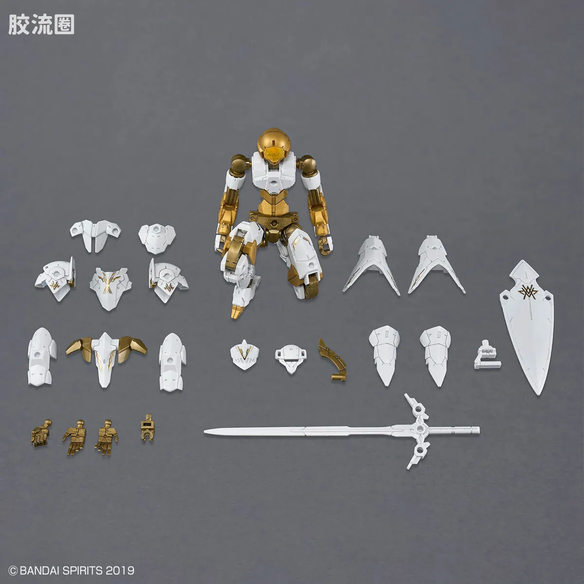 30MM 1/144 斯匹纳提/Spinatio（马克西昂军） 68 EXM-A9rk 斯匹纳提(皇家骑士型) - 图片