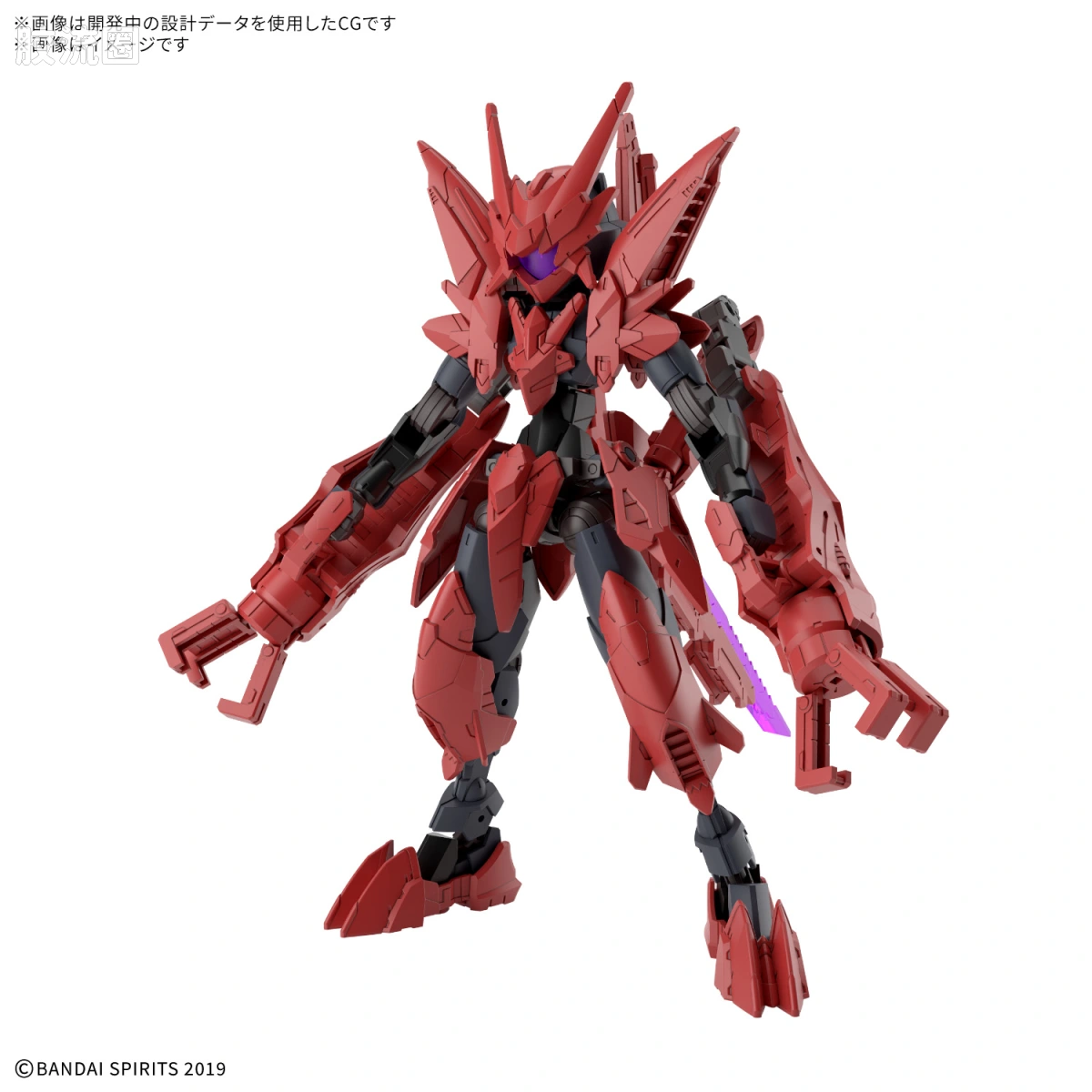 30MM 1/144 斯匹纳提亚/Spinatia（马克西昂军） EXM-E7b 斯匹纳提亚（野兽规格） - 图片