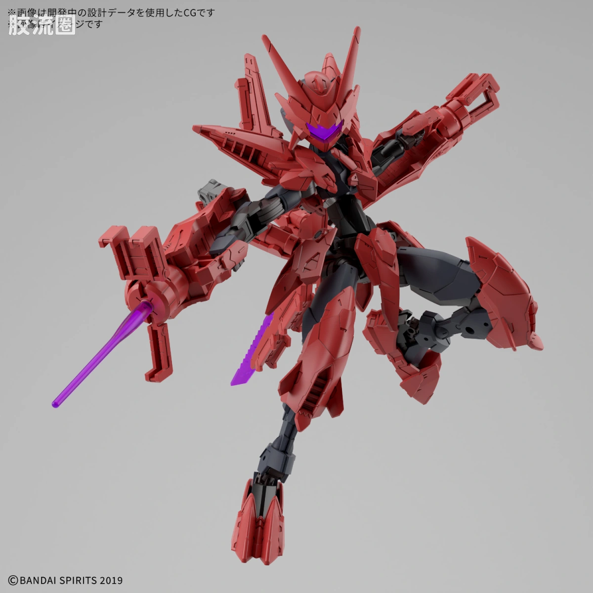 30MM 1/144 斯匹纳提亚/Spinatia（马克西昂军） EXM-E7b 斯匹纳提亚（野兽规格） - 图片