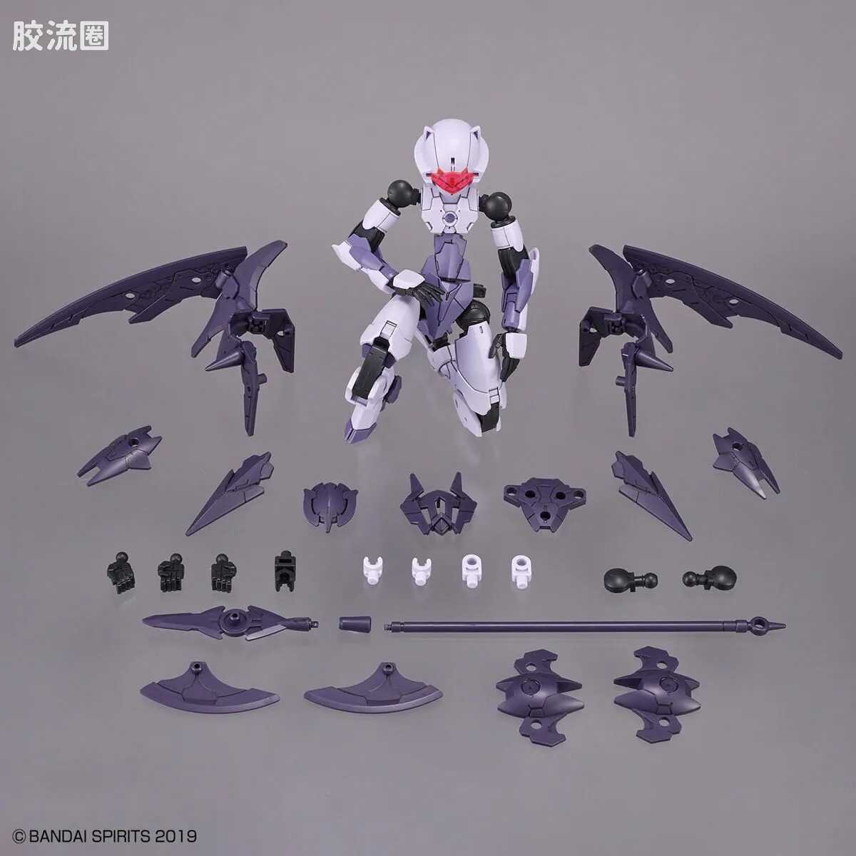 30MM 1/144 斯匹纳提亚/Spinatia（马克西昂军） 49 EXM-E7r 斯匹纳提娅(死神型) - 图片