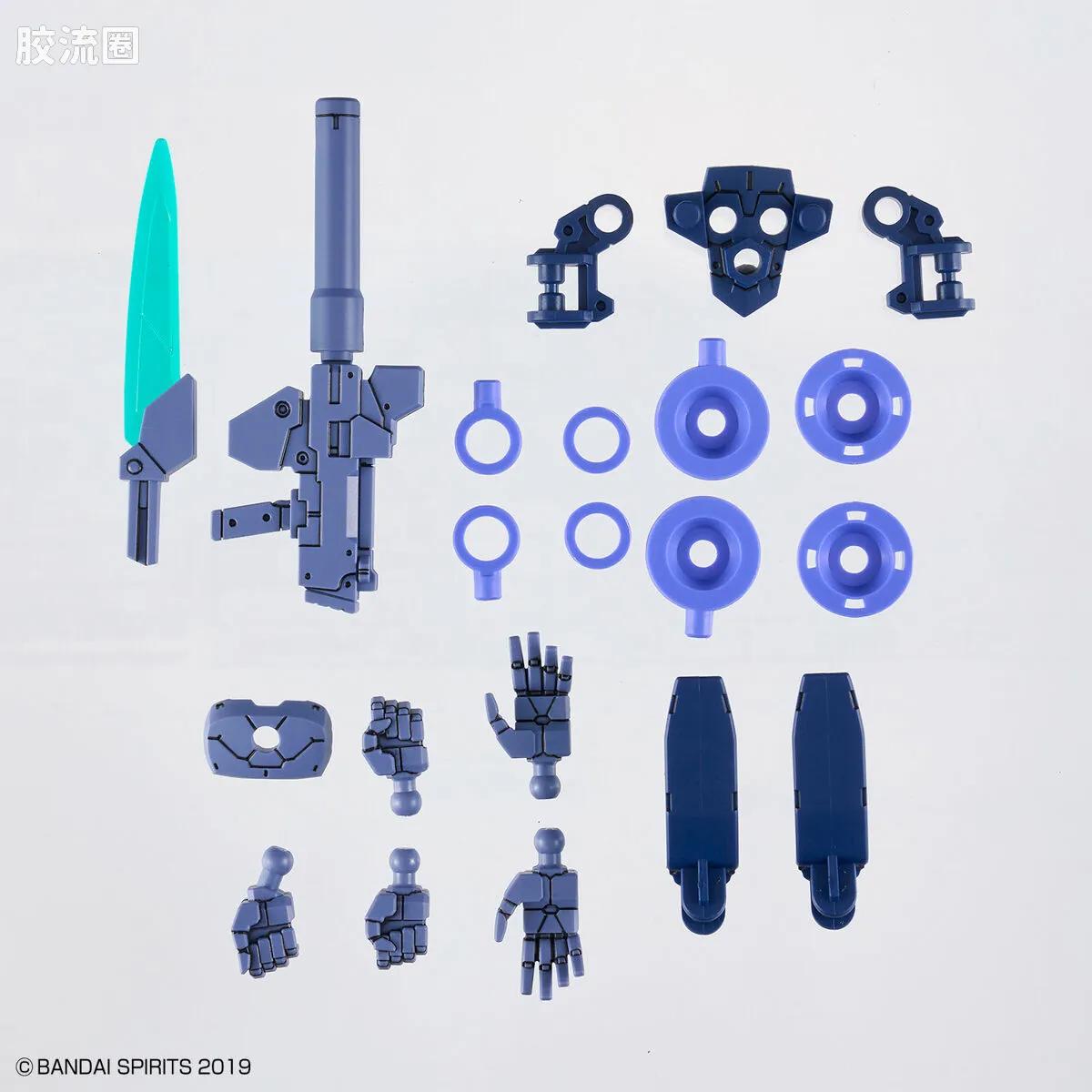 30MM 1/144 阿切露比/Acerby（马克西昂军） 54 EXM-H15B 亚琪露比(型号B) - 图片