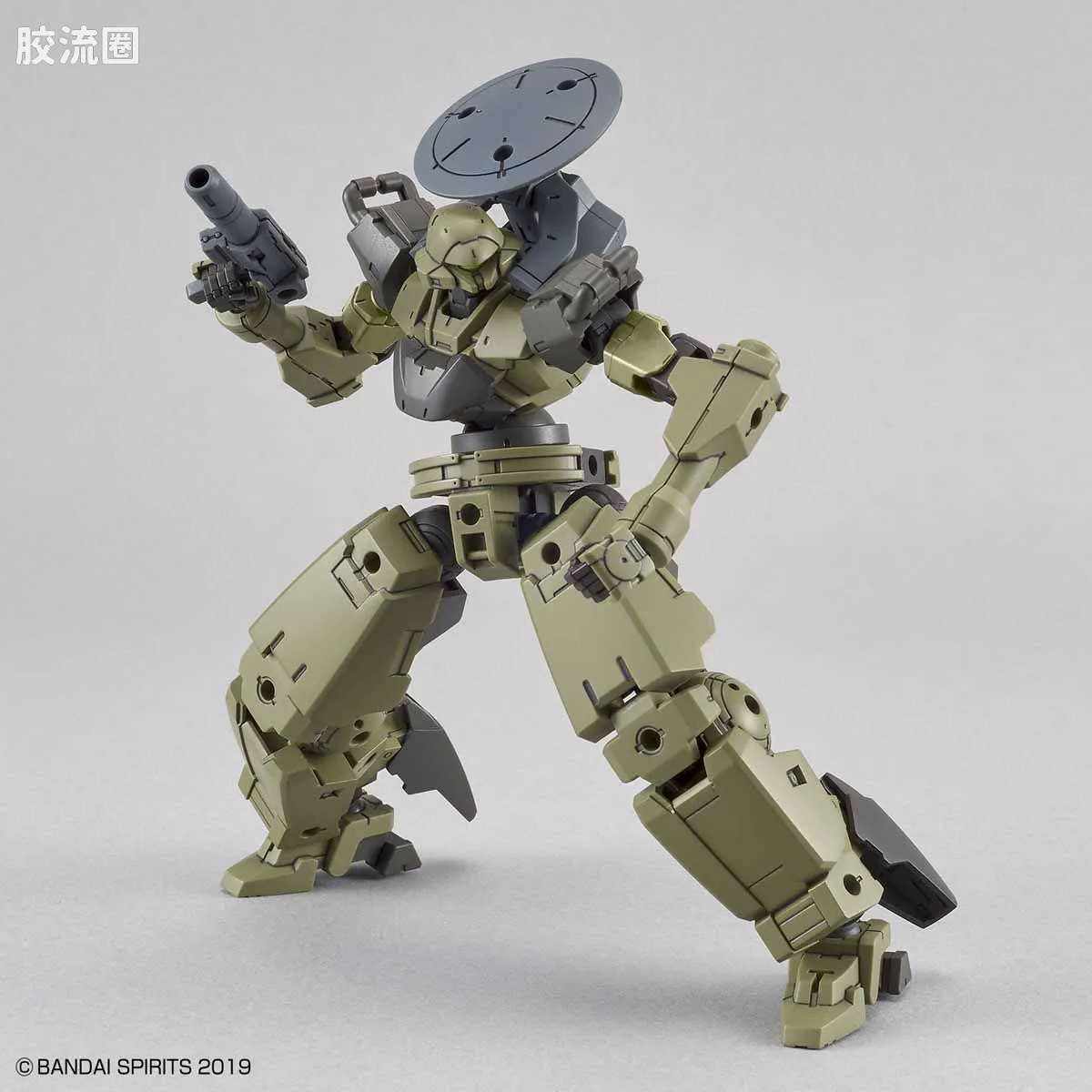 30MM 1/144 夏尔努瓦/Cielnova（拜隆军） 28 bEXM-14T 希尔诺瓦 绿色 - 图片