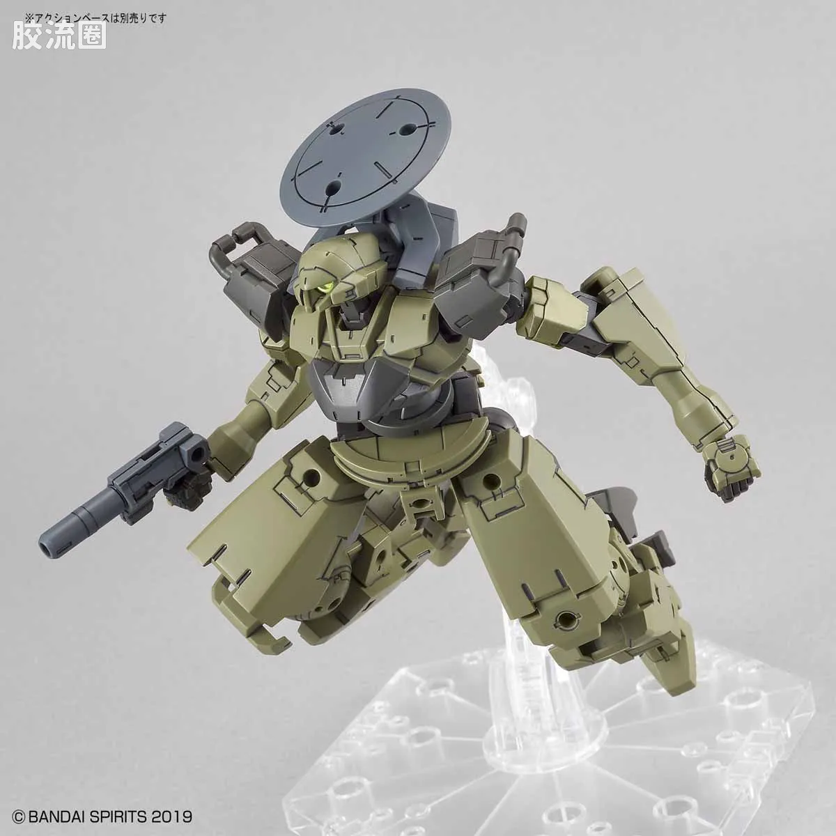 30MM 1/144 夏尔努瓦/Cielnova（拜隆军） 28 bEXM-14T 希尔诺瓦 绿色 - 图片