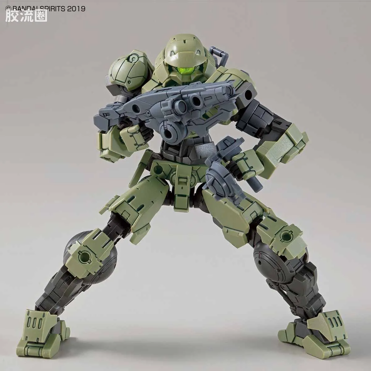 30MM 1/144 珀塔努瓦/Porta Nova（拜隆军） 04 bEXM-15 波鲁塔诺瓦 绿色 - 图片