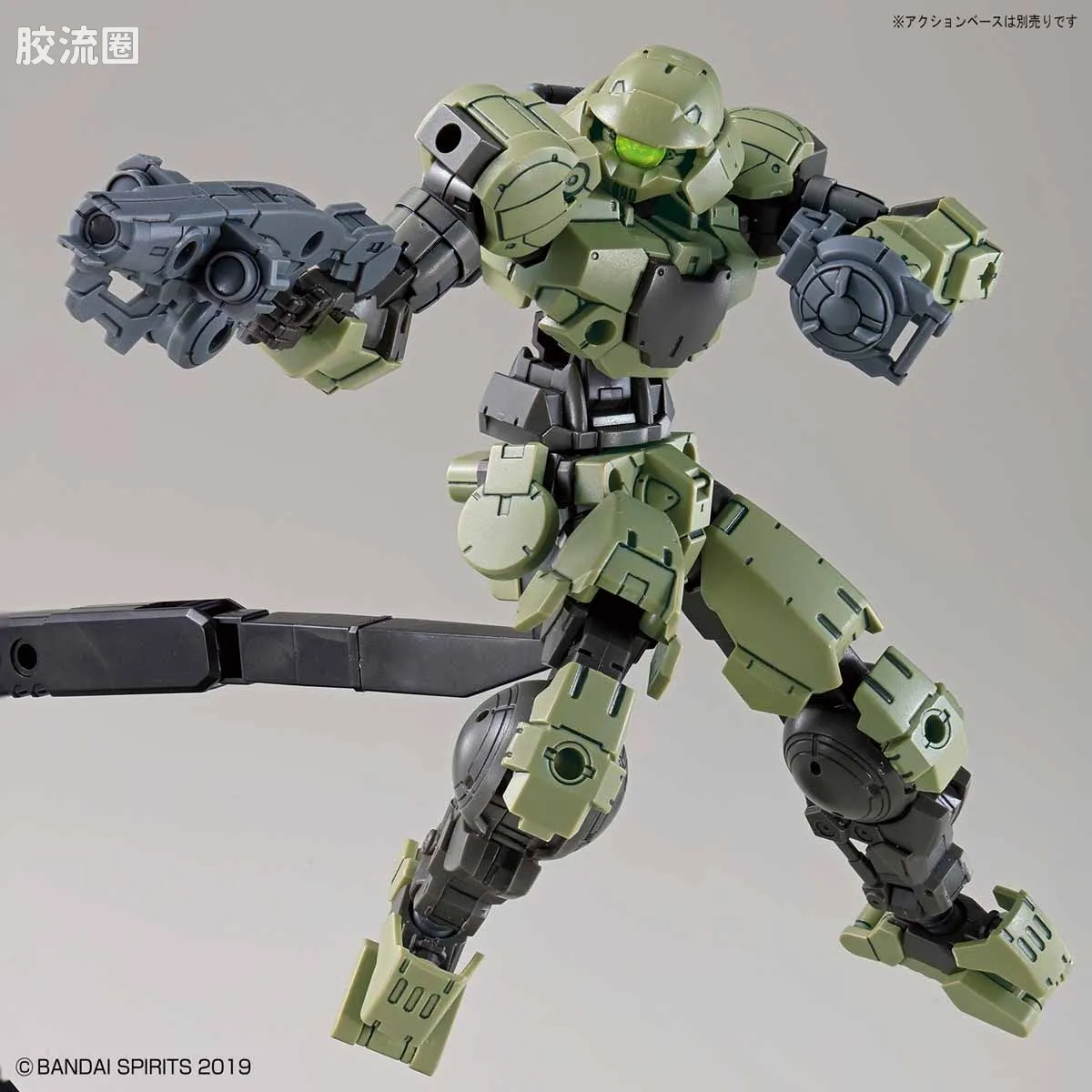 30MM 1/144 珀塔努瓦/Porta Nova（拜隆军） 04 bEXM-15 波鲁塔诺瓦 绿色 - 图片