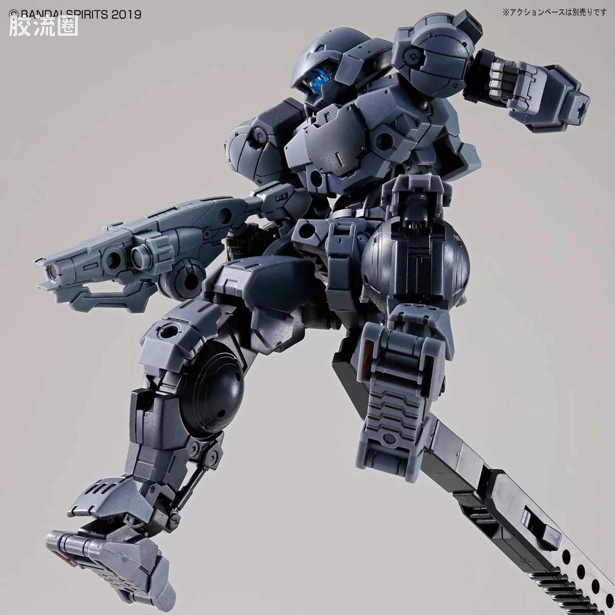 30MM 1/144 珀塔努瓦/Porta Nova（拜隆军） 05 bEXM-15 波鲁塔诺瓦 深灰色 - 图片