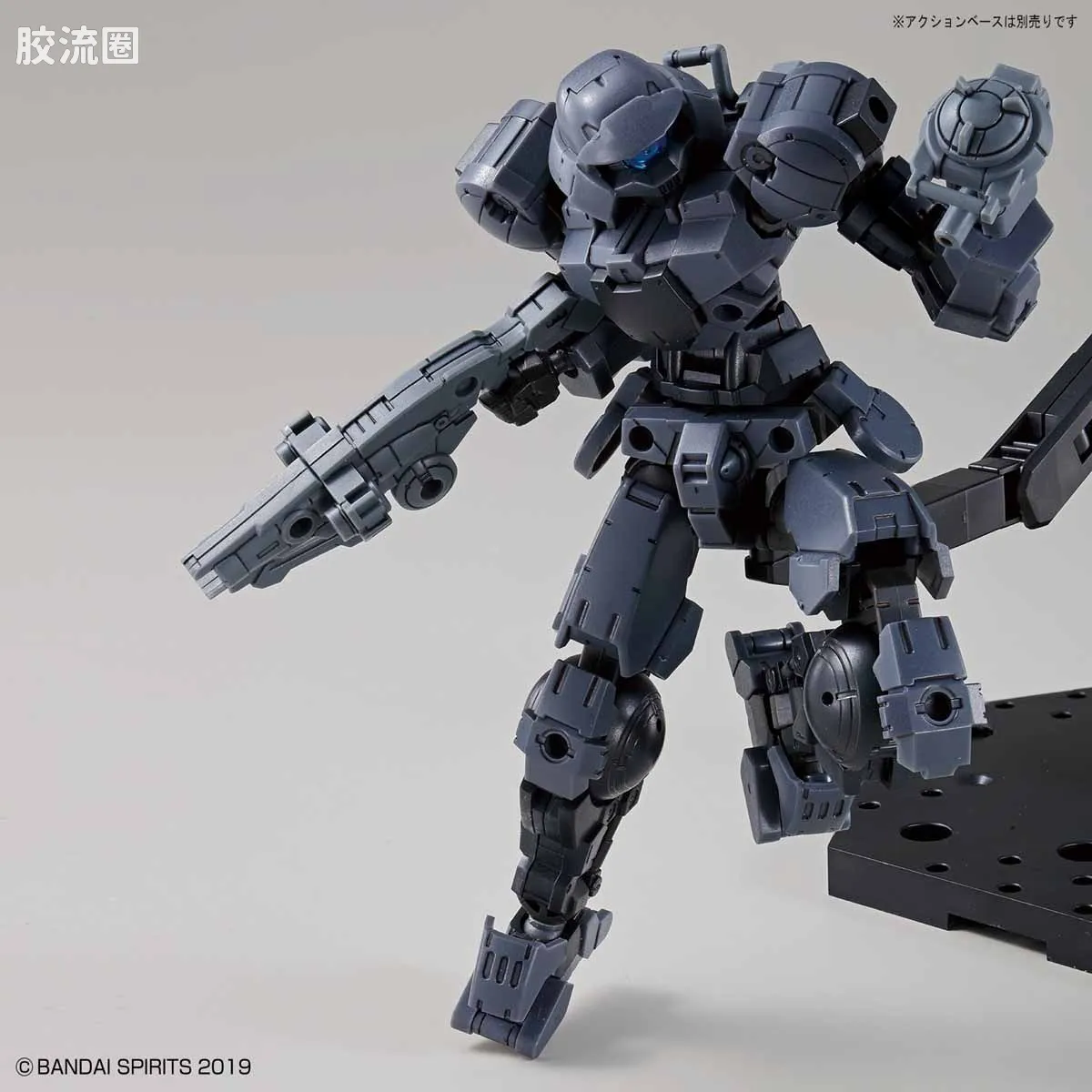 30MM 1/144 珀塔努瓦/Porta Nova（拜隆军） 05 bEXM-15 波鲁塔诺瓦 深灰色 - 图片