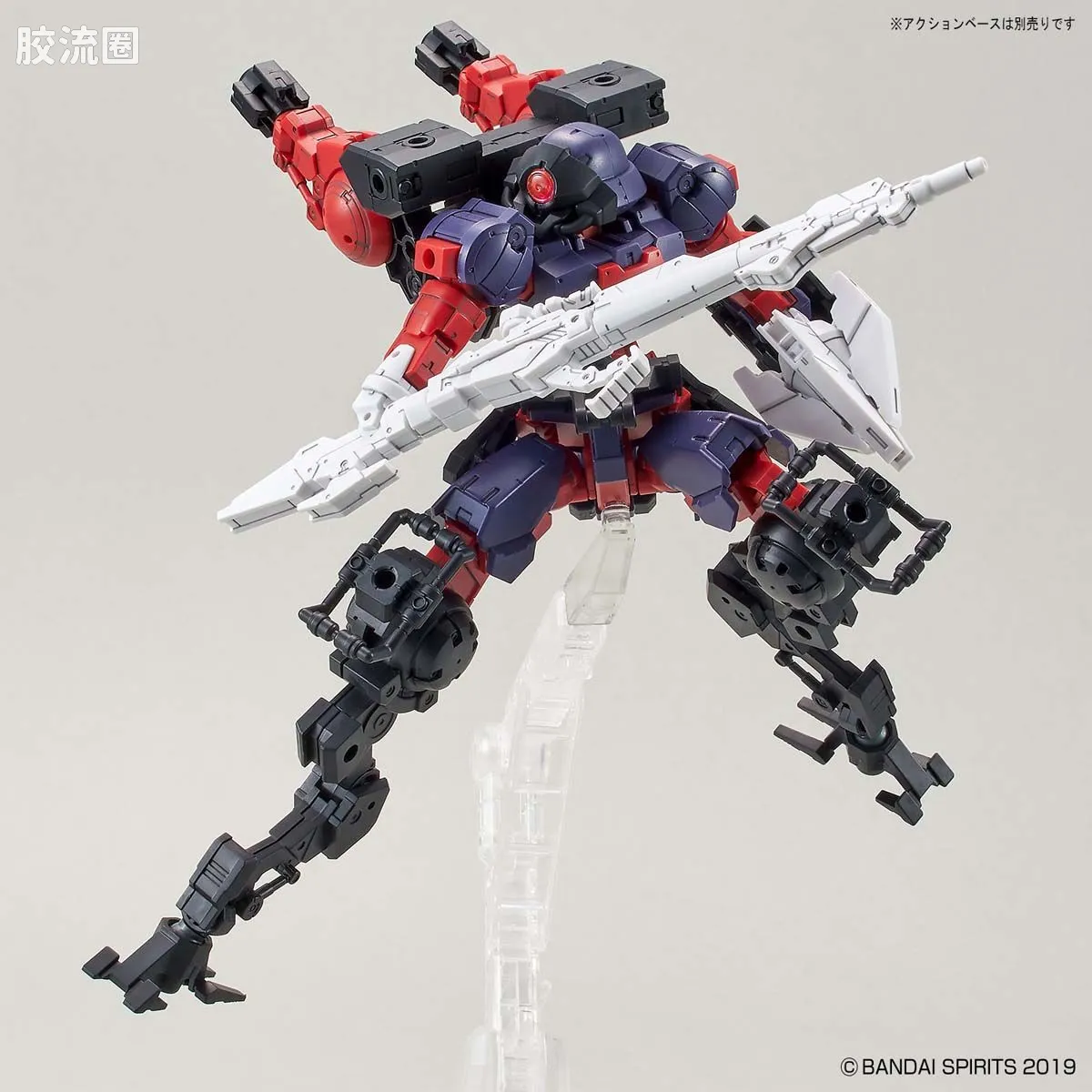 30MM 1/144 珀塔努瓦/Porta Nova（拜隆军） 37 bEXM-15 波鲁塔诺瓦(宇宙式样)[暗紫色] - 图片