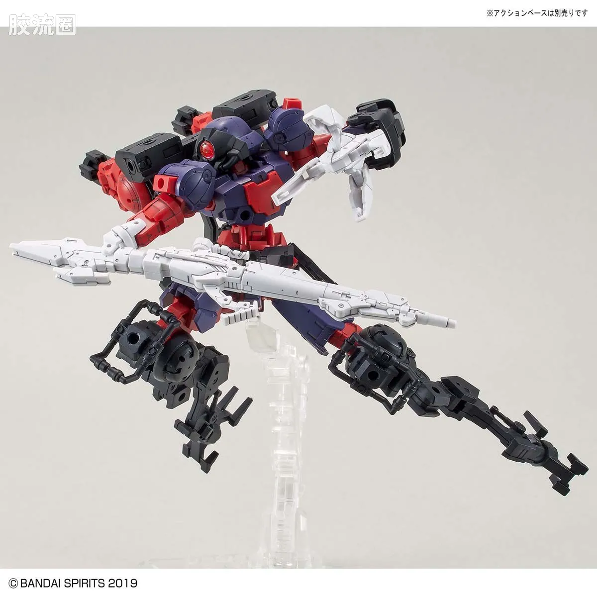 30MM 1/144 珀塔努瓦/Porta Nova（拜隆军） 37 bEXM-15 波鲁塔诺瓦(宇宙式样)[暗紫色] - 图片