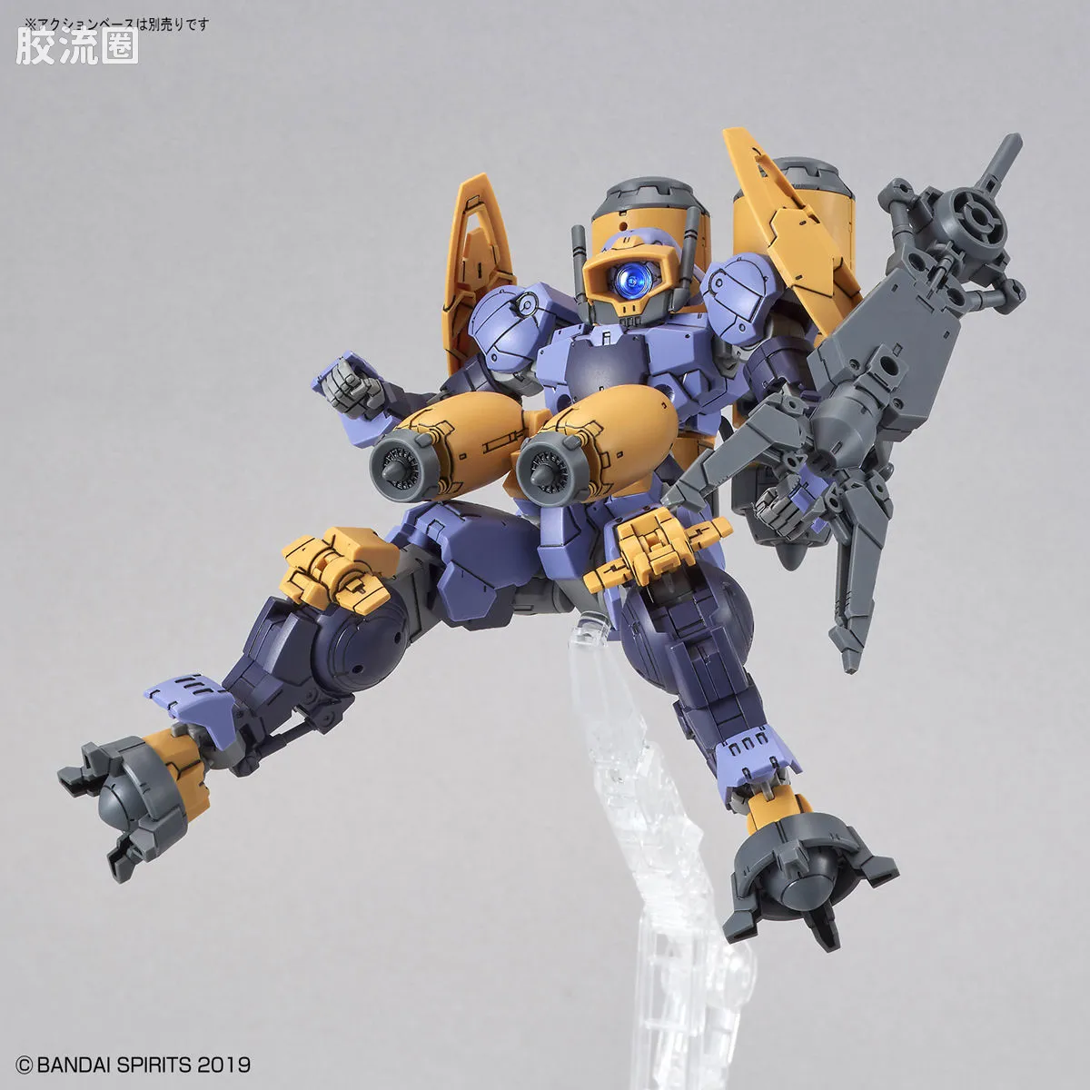 30MM 1/144 珀塔努瓦/Porta Nova（拜隆军） 22 bEXM-15 波鲁塔诺瓦 水中式样 紫色 - 图片