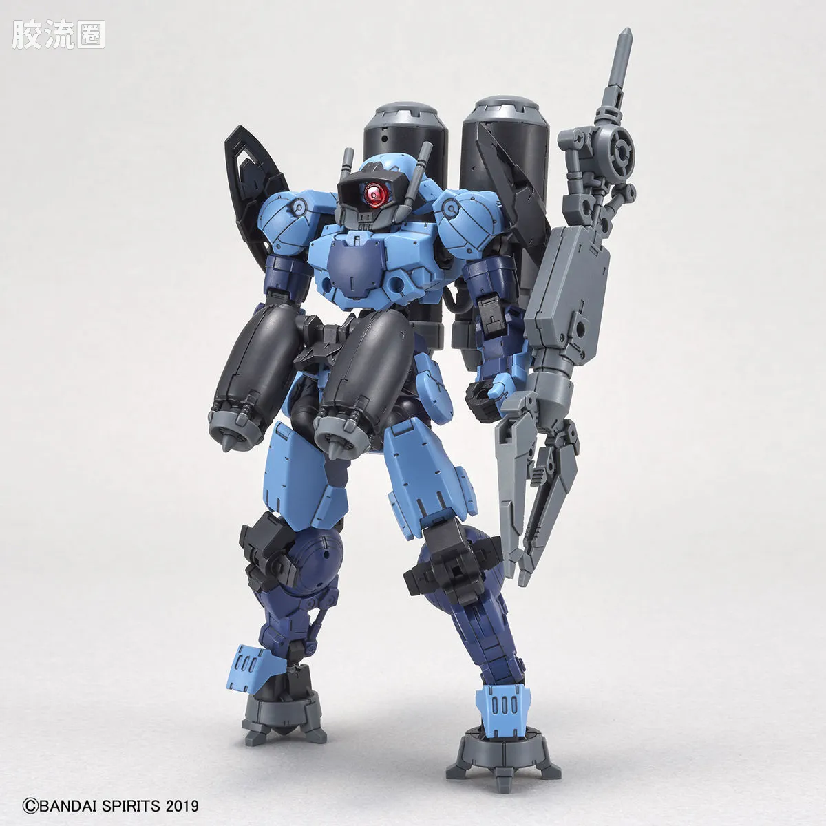 30MM 1/144 珀塔努瓦/Porta Nova（拜隆军） 30 bEXM-15 波鲁塔诺瓦(水中式样)[蓝灰色] - 图片