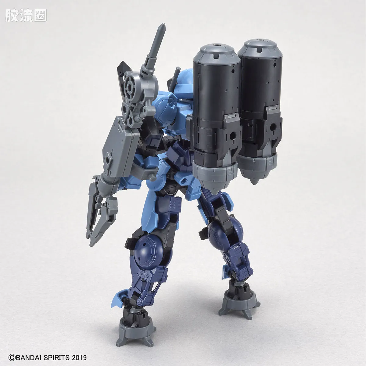 30MM 1/144 珀塔努瓦/Porta Nova（拜隆军） 30 bEXM-15 波鲁塔诺瓦(水中式样)[蓝灰色] - 图片