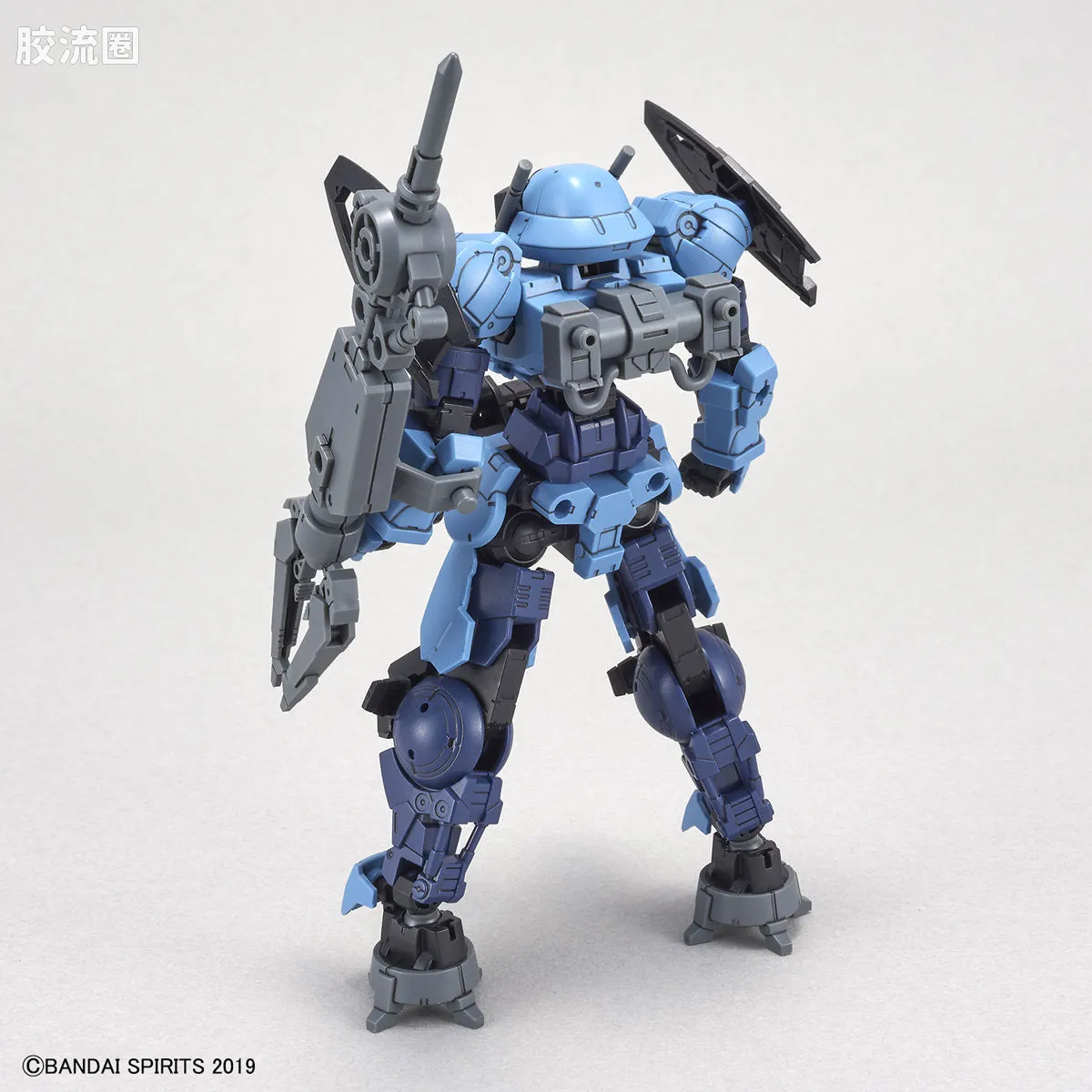 30MM 1/144 珀塔努瓦/Porta Nova（拜隆军） 30 bEXM-15 波鲁塔诺瓦(水中式样)[蓝灰色] - 图片