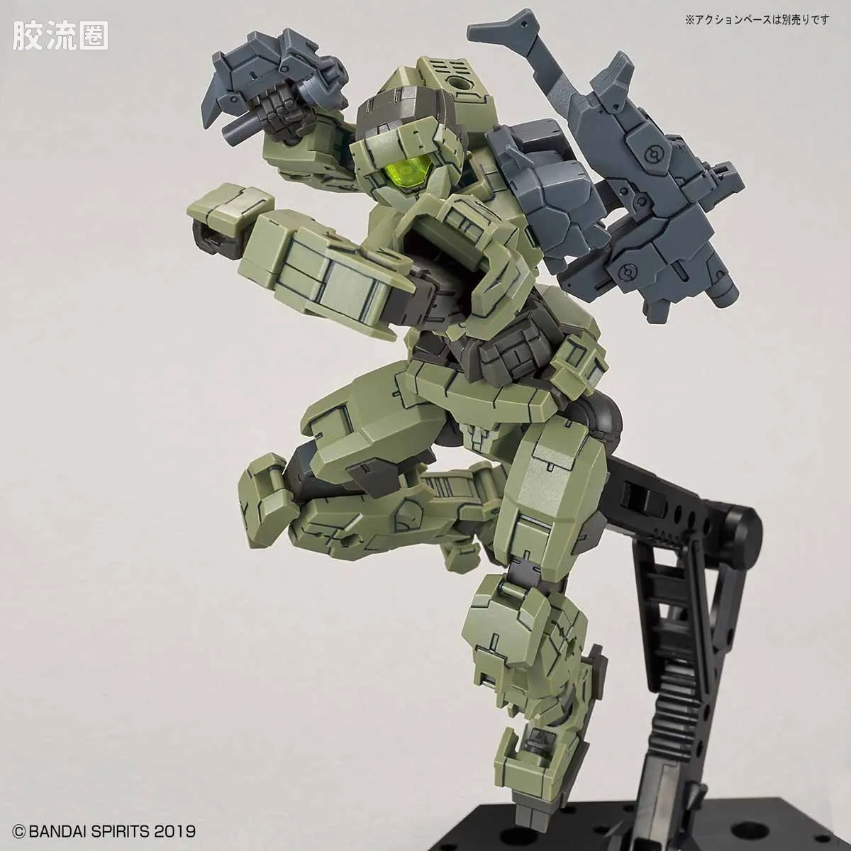 30MM 1/144 阿鲁特/Alto（地球联合军） 11 eEXM-17 奥鲁托 绿色 - 图片
