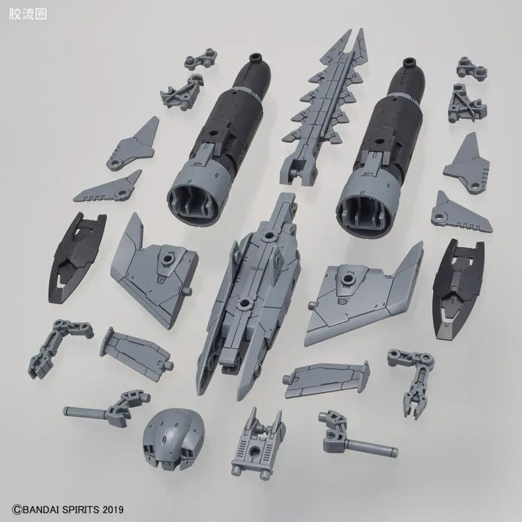 30MM 1/144 Extended Armament Vehicle EV-05 Exa Vehicle(攻击潜艇ver.)[浅灰色] - 图片