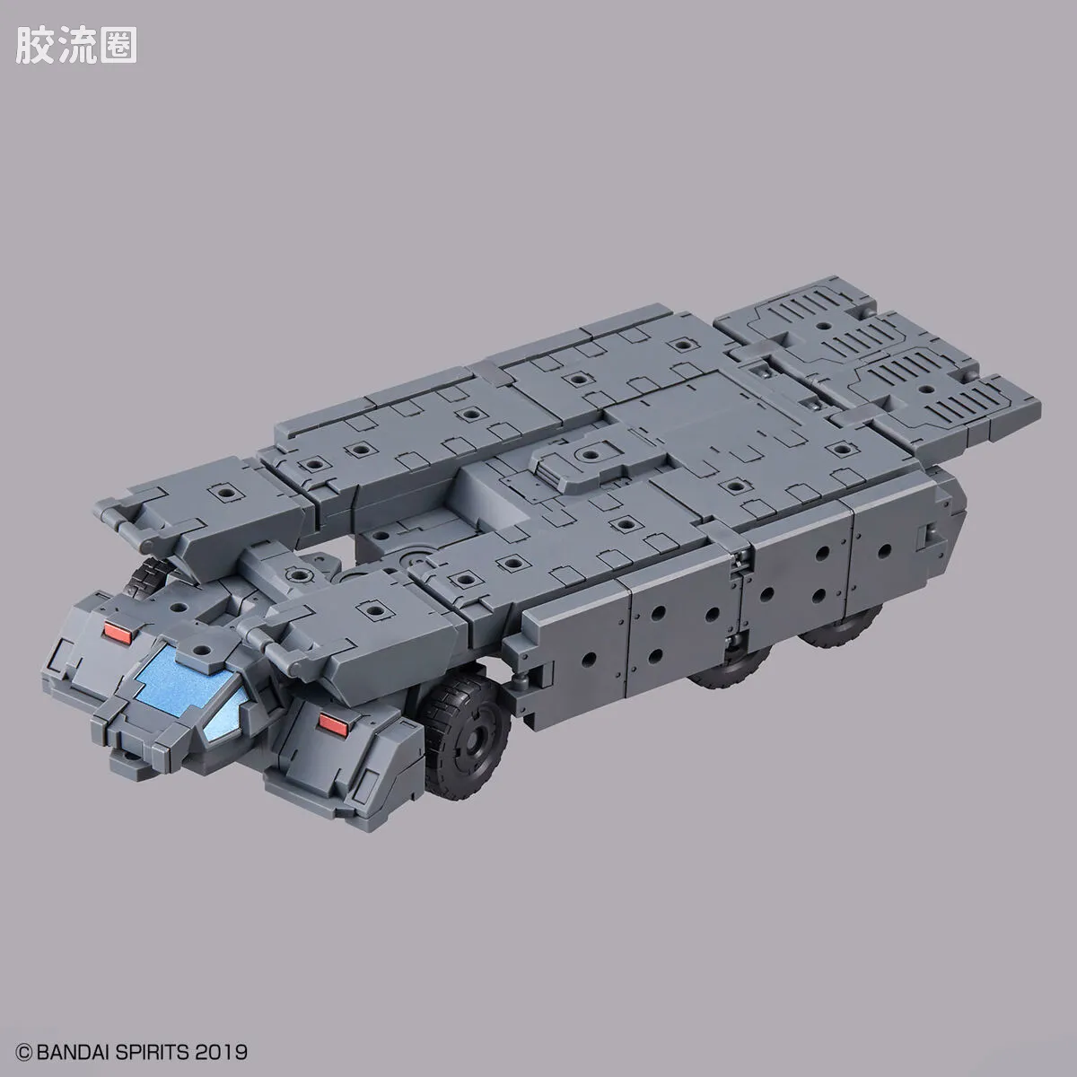 30MM 1/144 Extended Armament Vehicle Exa Vechicle（自定义运输车） - 图片