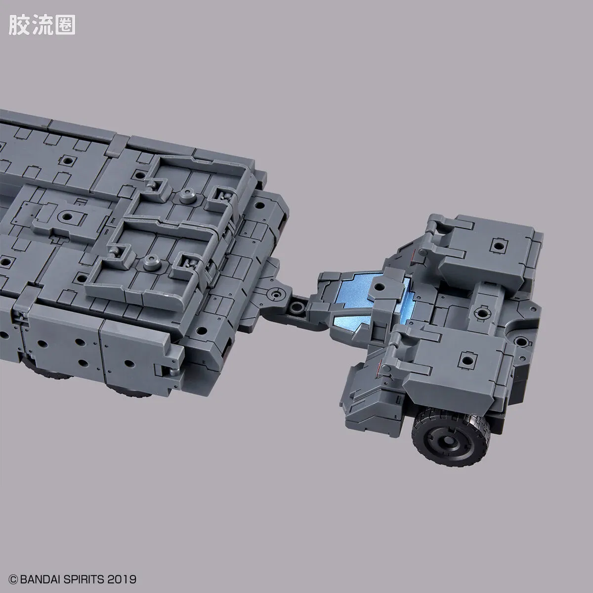 30MM 1/144 Extended Armament Vehicle Exa Vechicle（自定义运输车） - 图片