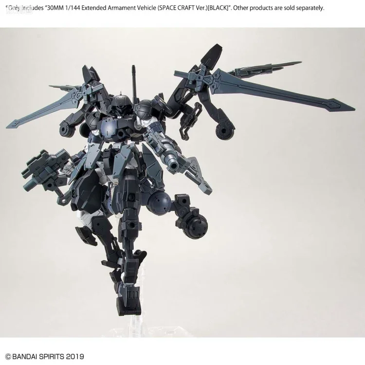 30MM 1/144 Extended Armament Vehicle EV-08 Exa Vehicle(太空载具ver.)[黑色] - 图片