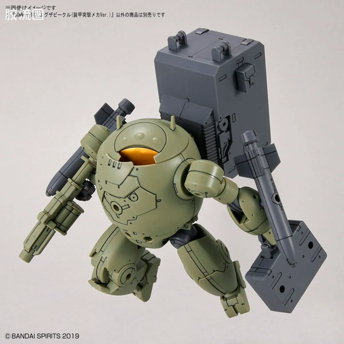 30MM 1/144 Extended Armament Vehicle EV-12 Exa Vehicle(装甲突击机Ver.) - 图片