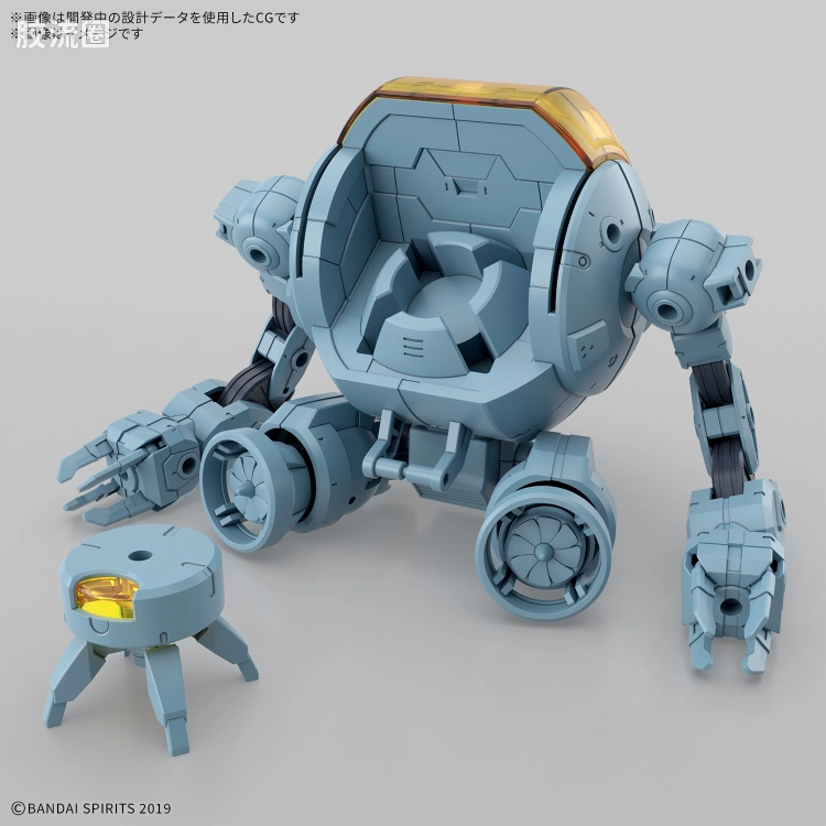 30MM 1/144 Extended Armament Vehicle EV-24 (水中探索机Ver.) - 图片