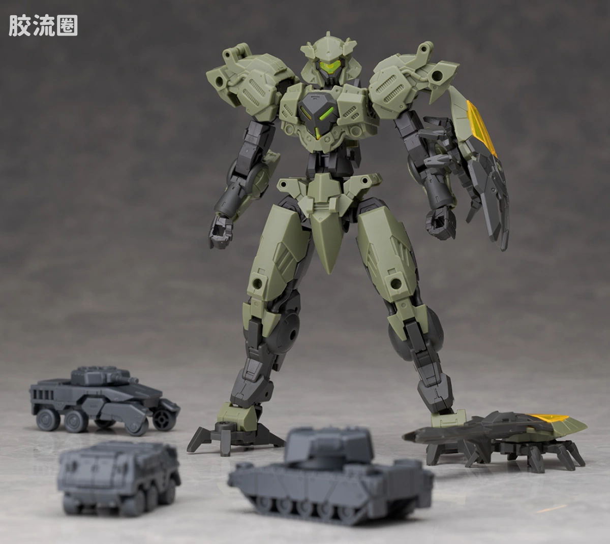 30MM 1/144 诺瓦尔夫 bEXM-40 诺瓦尔夫[绿] - 图片