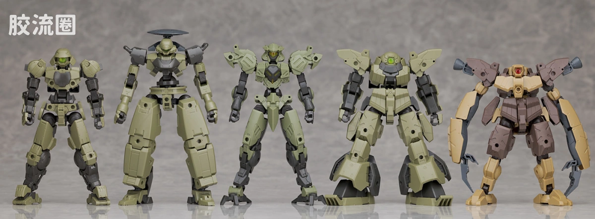 30MM 1/144 诺瓦尔夫 bEXM-40 诺瓦尔夫[绿] - 图片