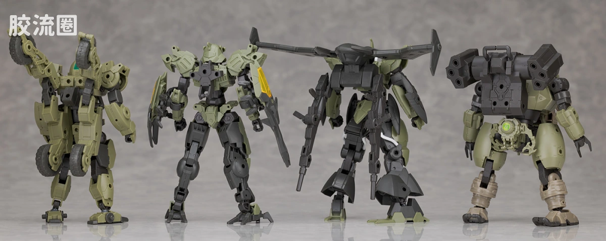 30MM 1/144 诺瓦尔夫 bEXM-40 诺瓦尔夫[绿] - 图片