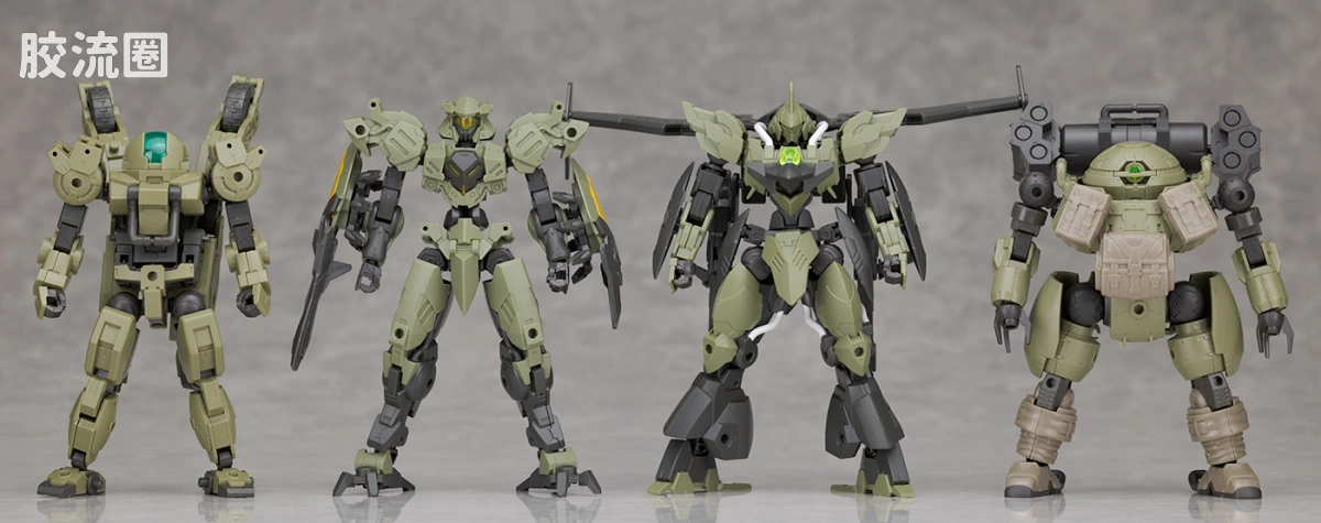 30MM 1/144 诺瓦尔夫 bEXM-40 诺瓦尔夫[绿] - 图片