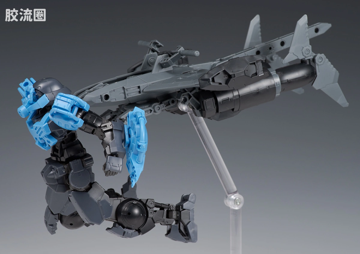 30MM 1/144 Extended Armament Vehicle EV-05 Exa Vehicle(攻击潜艇ver.)[浅灰色] - 图片