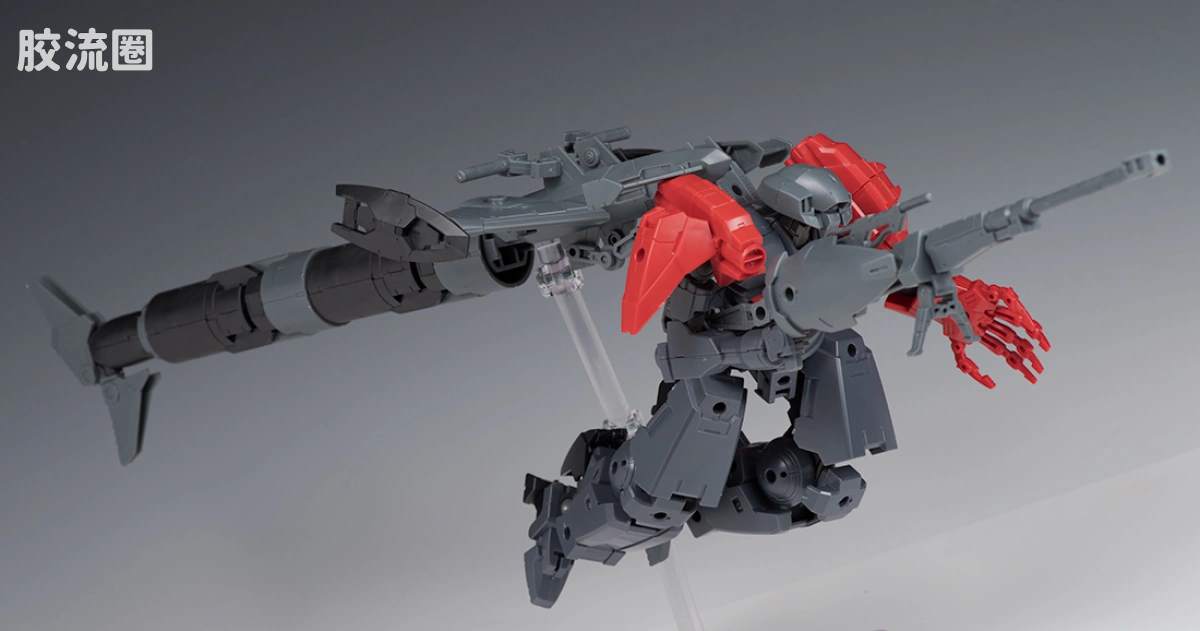 30MM 1/144 Extended Armament Vehicle EV-05 Exa Vehicle(攻击潜艇ver.)[浅灰色] - 图片