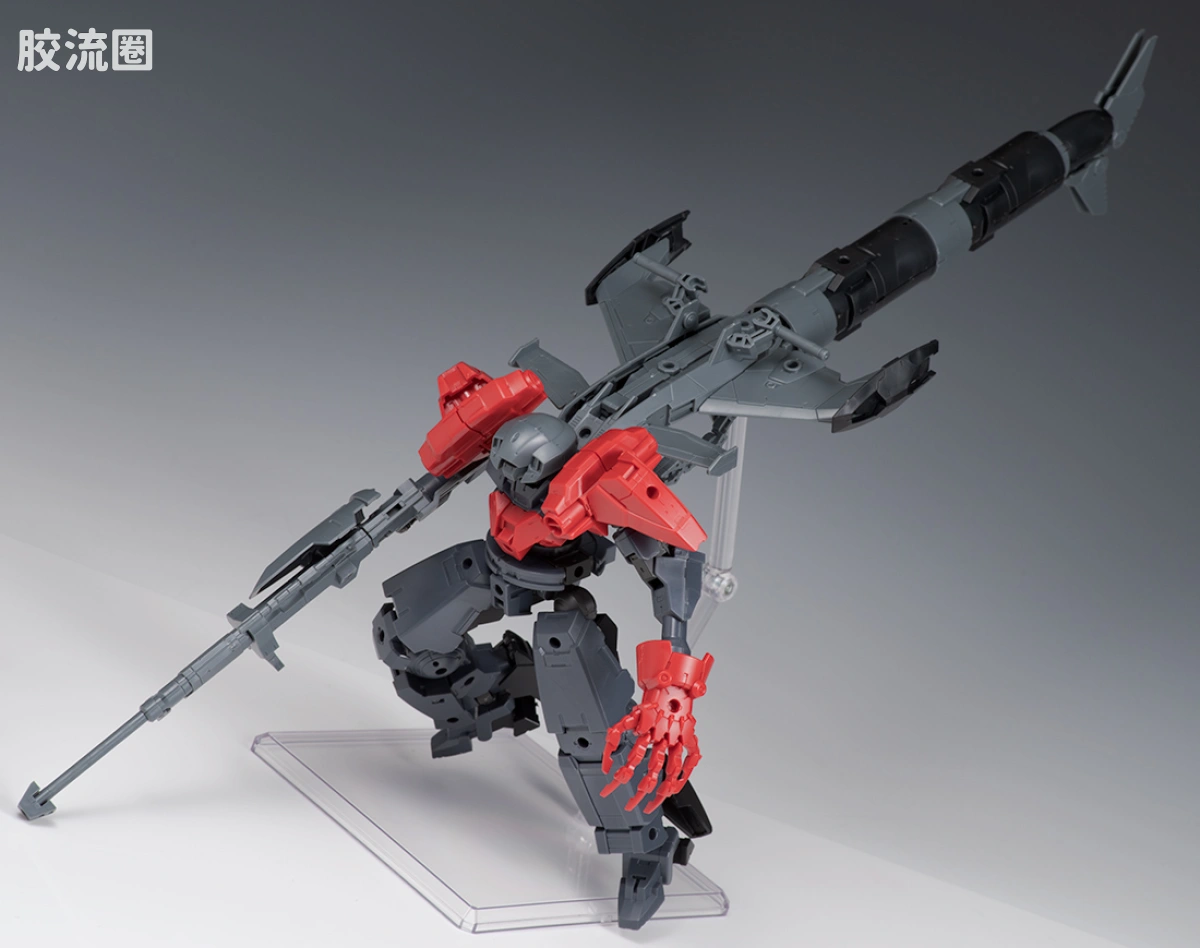 30MM 1/144 Extended Armament Vehicle EV-05 Exa Vehicle(攻击潜艇ver.)[浅灰色] - 图片
