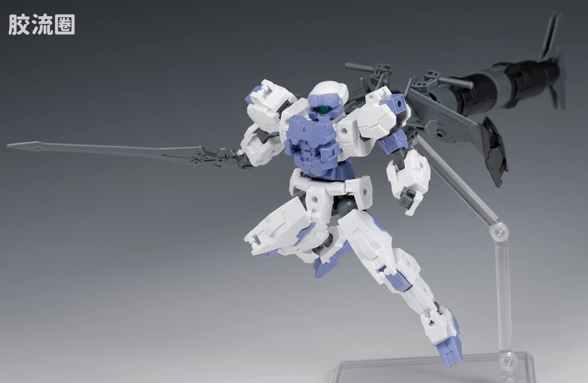 30MM 1/144 Extended Armament Vehicle EV-05 Exa Vehicle(攻击潜艇ver.)[浅灰色] - 图片