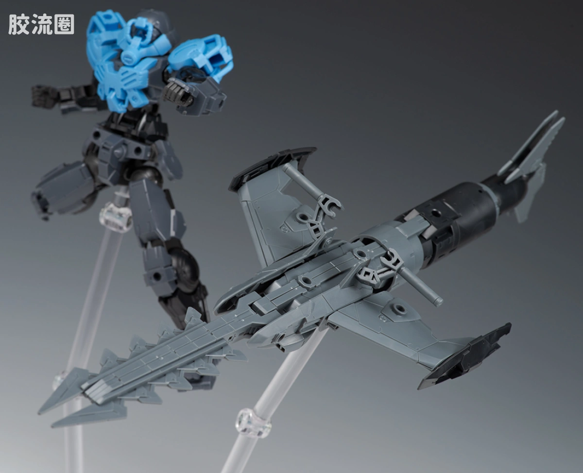 30MM 1/144 Extended Armament Vehicle EV-05 Exa Vehicle(攻击潜艇ver.)[浅灰色] - 图片