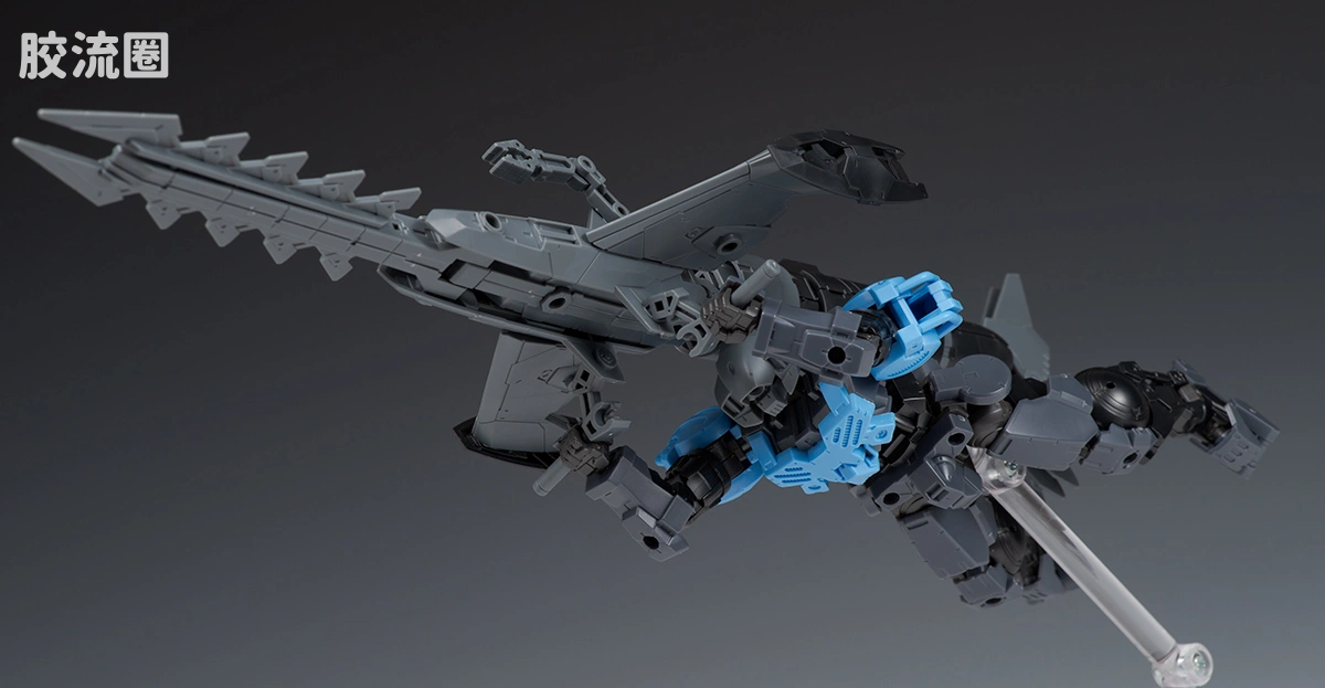 30MM 1/144 Extended Armament Vehicle EV-05 Exa Vehicle(攻击潜艇ver.)[浅灰色] - 图片