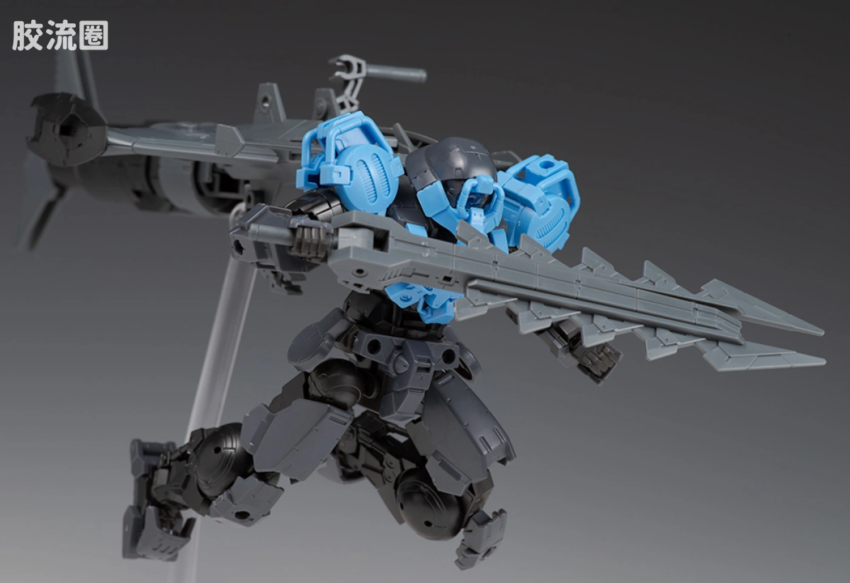 30MM 1/144 Extended Armament Vehicle EV-05 Exa Vehicle(攻击潜艇ver.)[浅灰色] - 图片