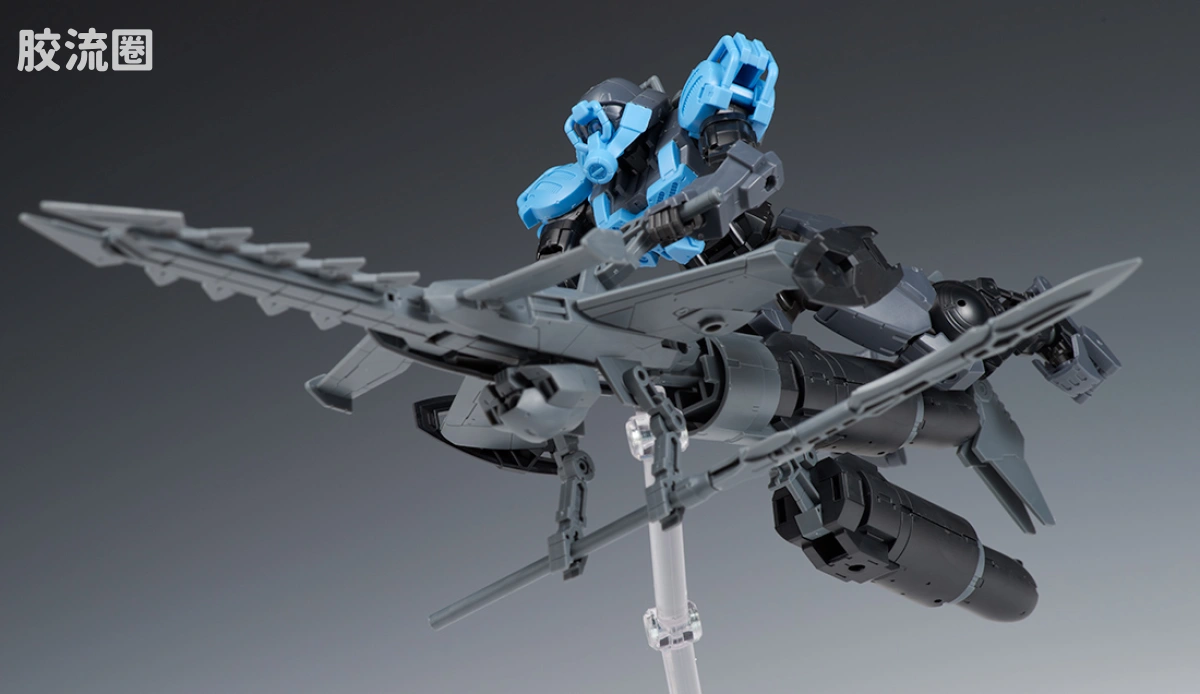 30MM 1/144 Extended Armament Vehicle EV-05 Exa Vehicle(攻击潜艇ver.)[浅灰色] - 图片