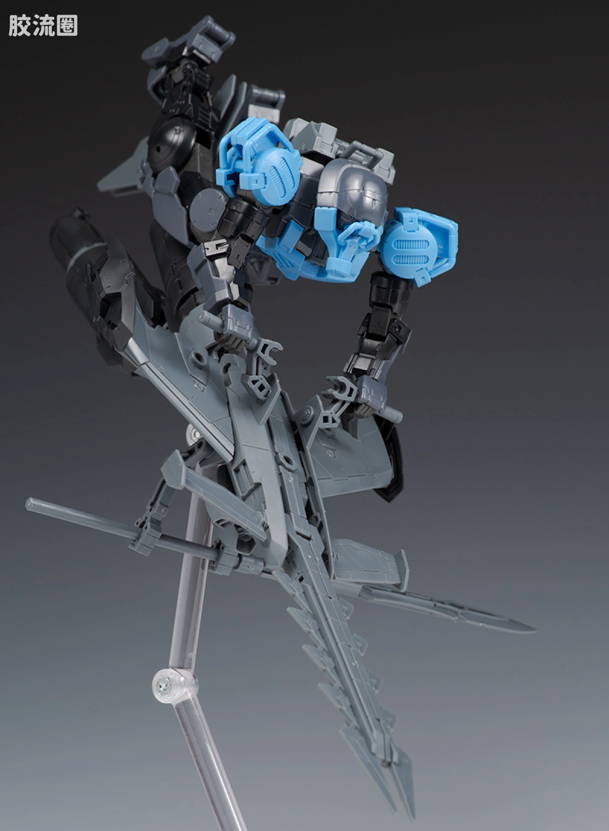 30MM 1/144 Extended Armament Vehicle EV-05 Exa Vehicle(攻击潜艇ver.)[浅灰色] - 图片