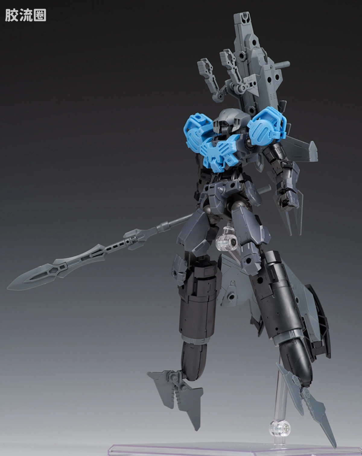 30MM 1/144 Extended Armament Vehicle EV-05 Exa Vehicle(攻击潜艇ver.)[浅灰色] - 图片