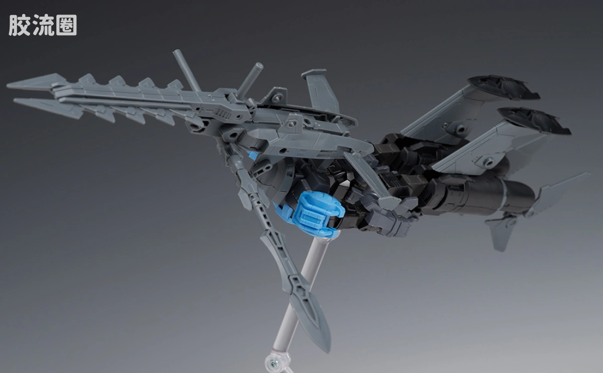 30MM 1/144 Extended Armament Vehicle EV-05 Exa Vehicle(攻击潜艇ver.)[浅灰色] - 图片