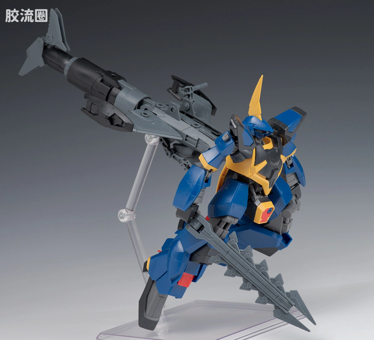 30MM 1/144 Extended Armament Vehicle EV-05 Exa Vehicle(攻击潜艇ver.)[浅灰色] - 图片