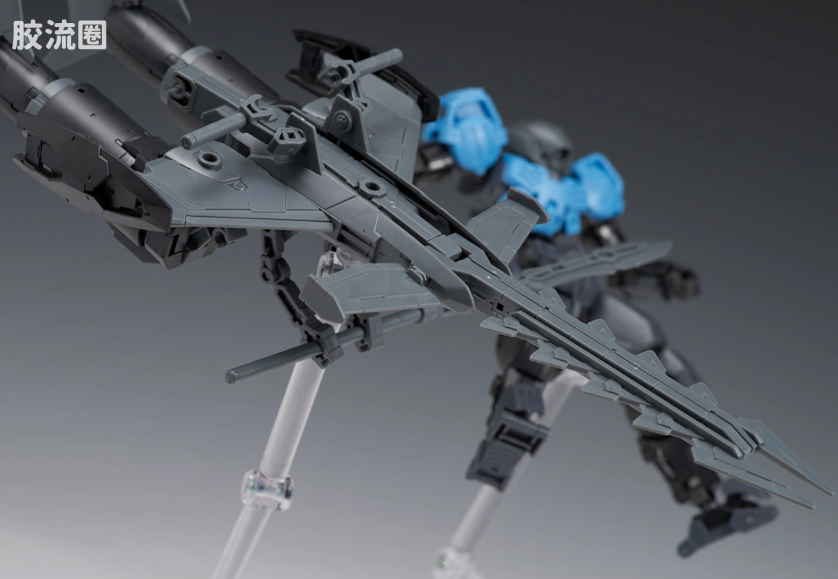 30MM 1/144 Extended Armament Vehicle EV-05 Exa Vehicle(攻击潜艇ver.)[浅灰色] - 图片