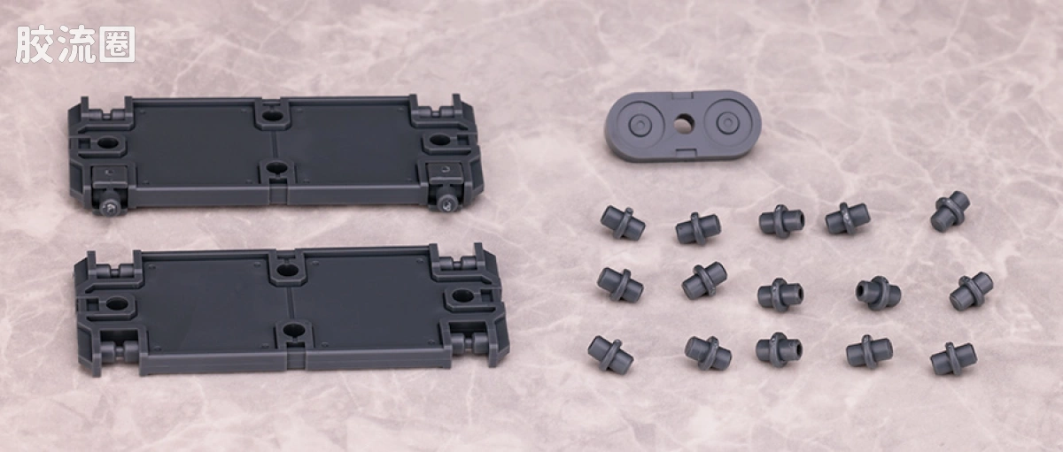 30MM 1/144 Extended Armament Vehicle Exa Vechicle（自定义运输车） - 图片