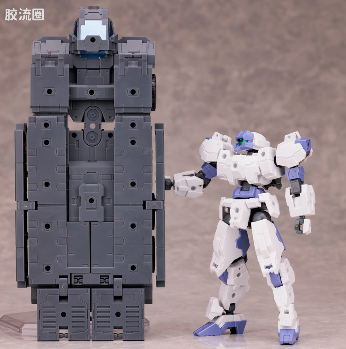30MM 1/144 Extended Armament Vehicle Exa Vechicle（自定义运输车） - 图片