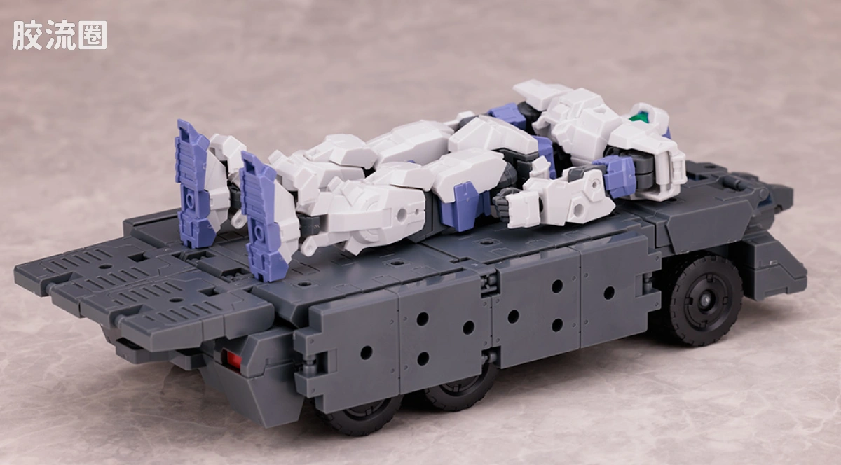 30MM 1/144 Extended Armament Vehicle Exa Vechicle（自定义运输车） - 图片