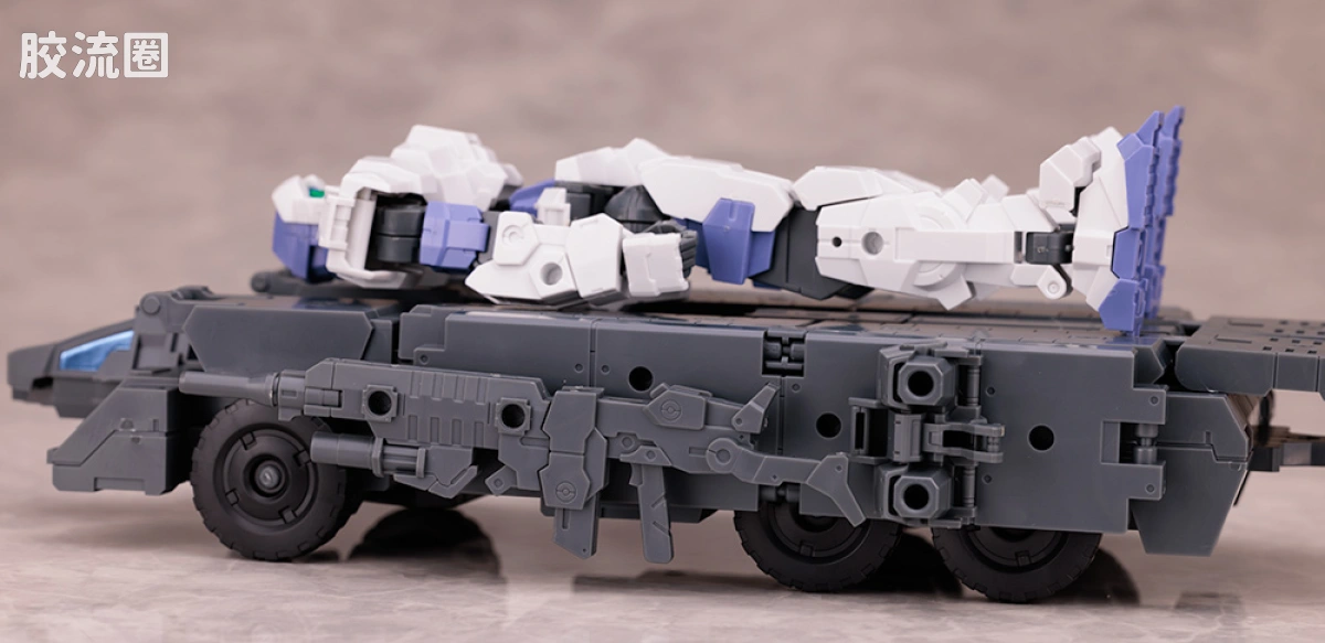 30MM 1/144 Extended Armament Vehicle Exa Vechicle（自定义运输车） - 图片