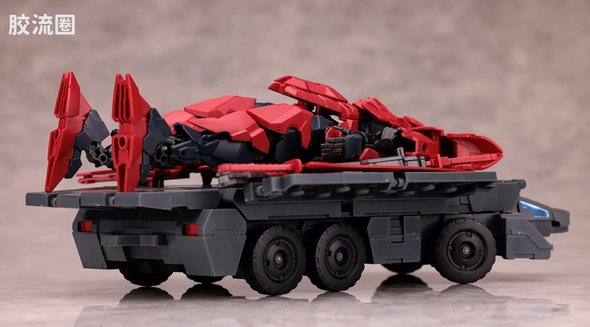 30MM 1/144 Extended Armament Vehicle Exa Vechicle（自定义运输车） - 图片