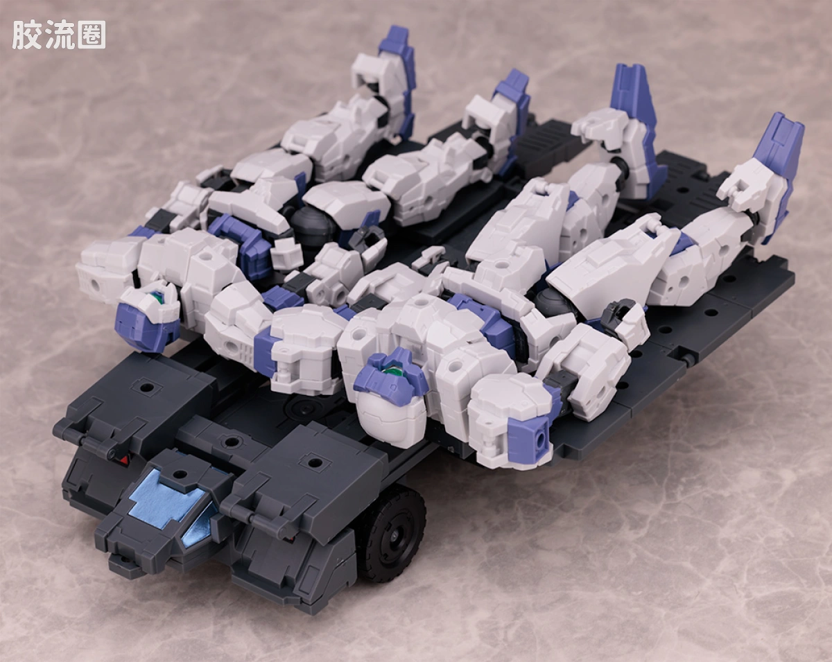 30MM 1/144 Extended Armament Vehicle Exa Vechicle（自定义运输车） - 图片