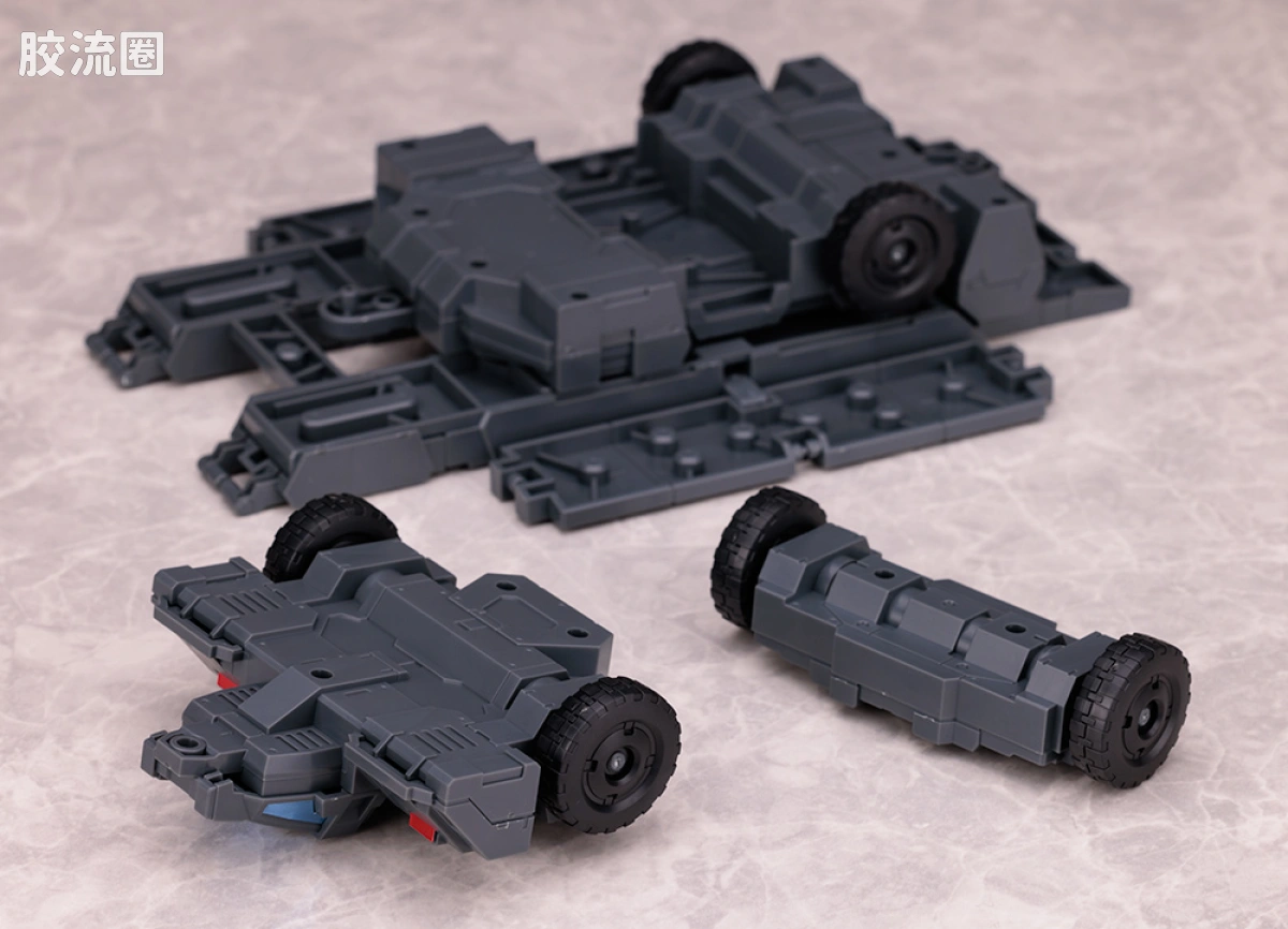 30MM 1/144 Extended Armament Vehicle Exa Vechicle（自定义运输车） - 图片